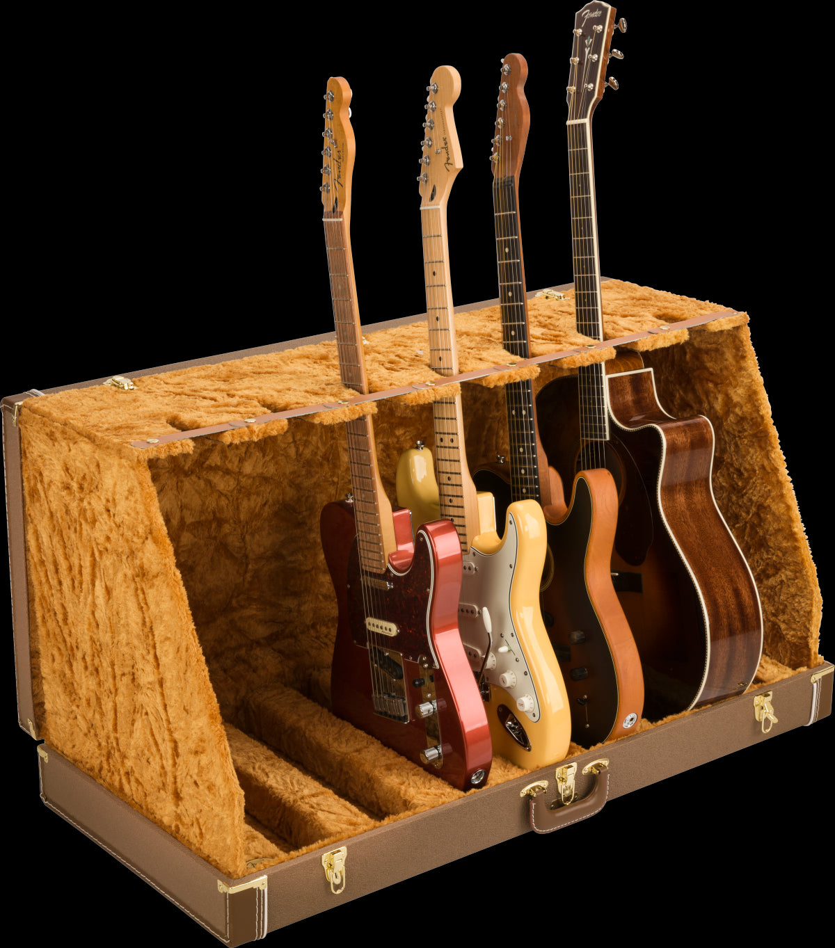 Fender Clas Case Stand 7 Guitar Brown