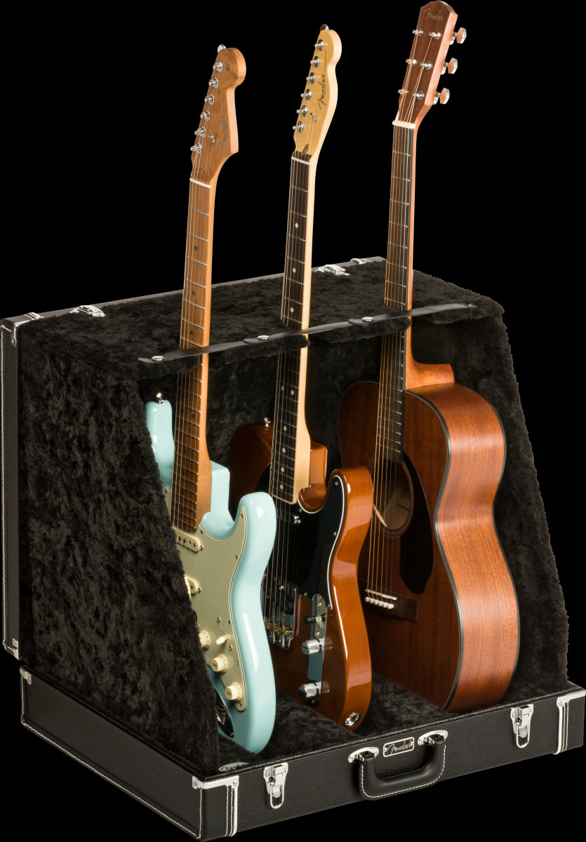 Fender Clas Case Stand 3 Guitar Blk