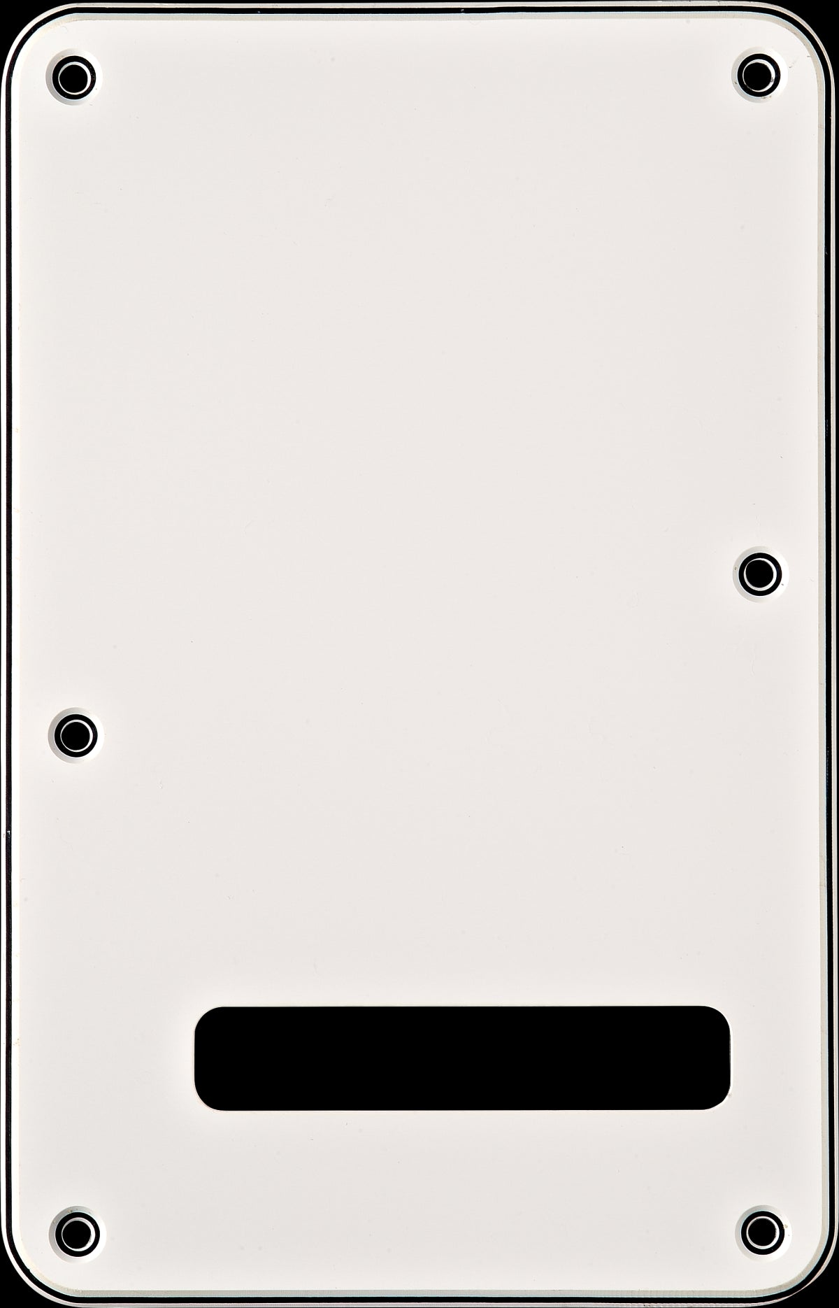 Fender Backplate for Stratocaster - White/Black/White 3-Ply