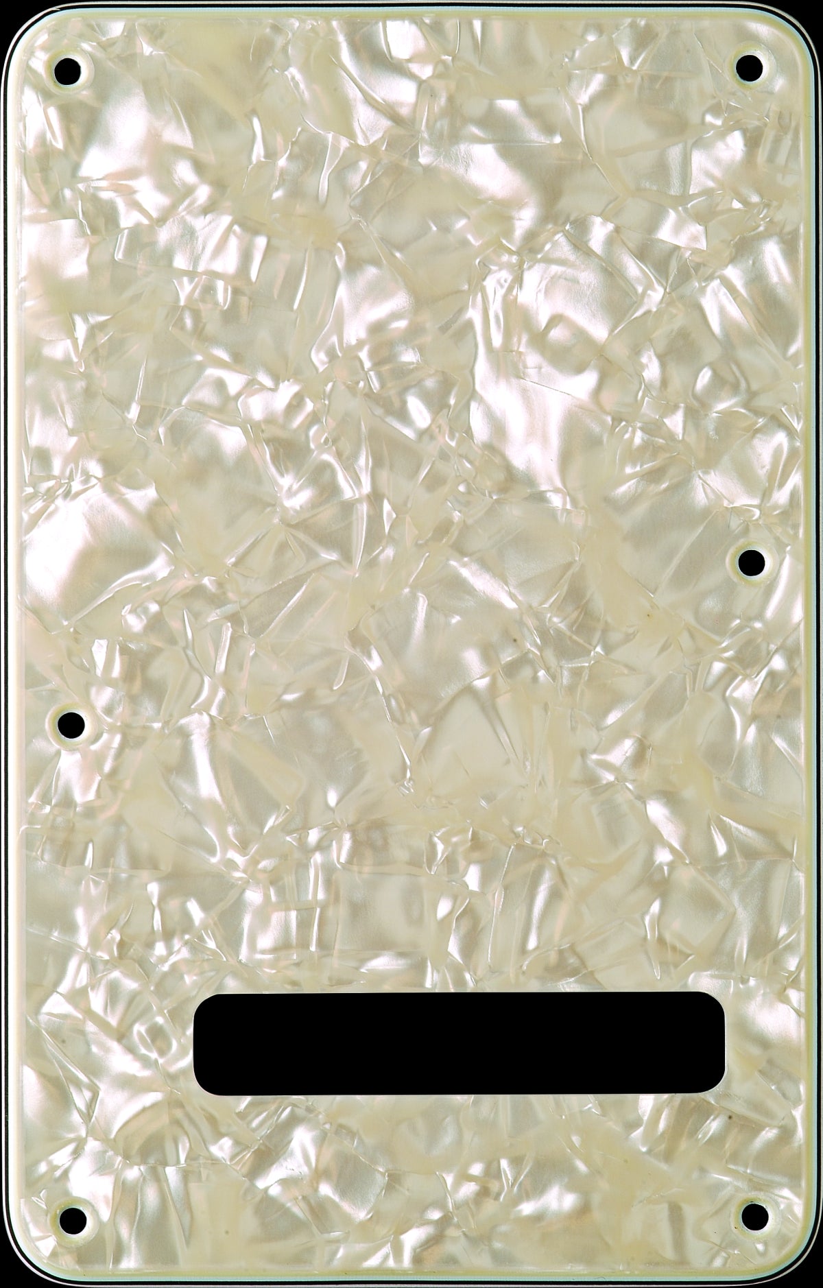 Fender Backplate - Stratocaster - Aged White Pearl 4-Ply