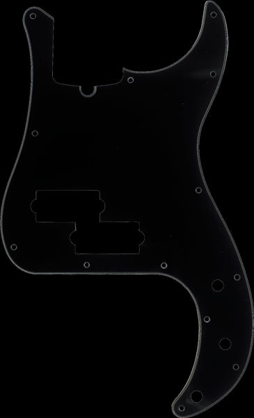 Fender Pickguard - Precision Bass - 13-Hole - (Truss Rod Notch) - Black 3-Ply
