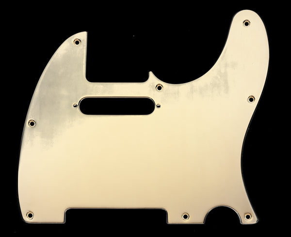 Fender Pickguard - Telecaster 8-Hole - Gold-Plated 1-Ply