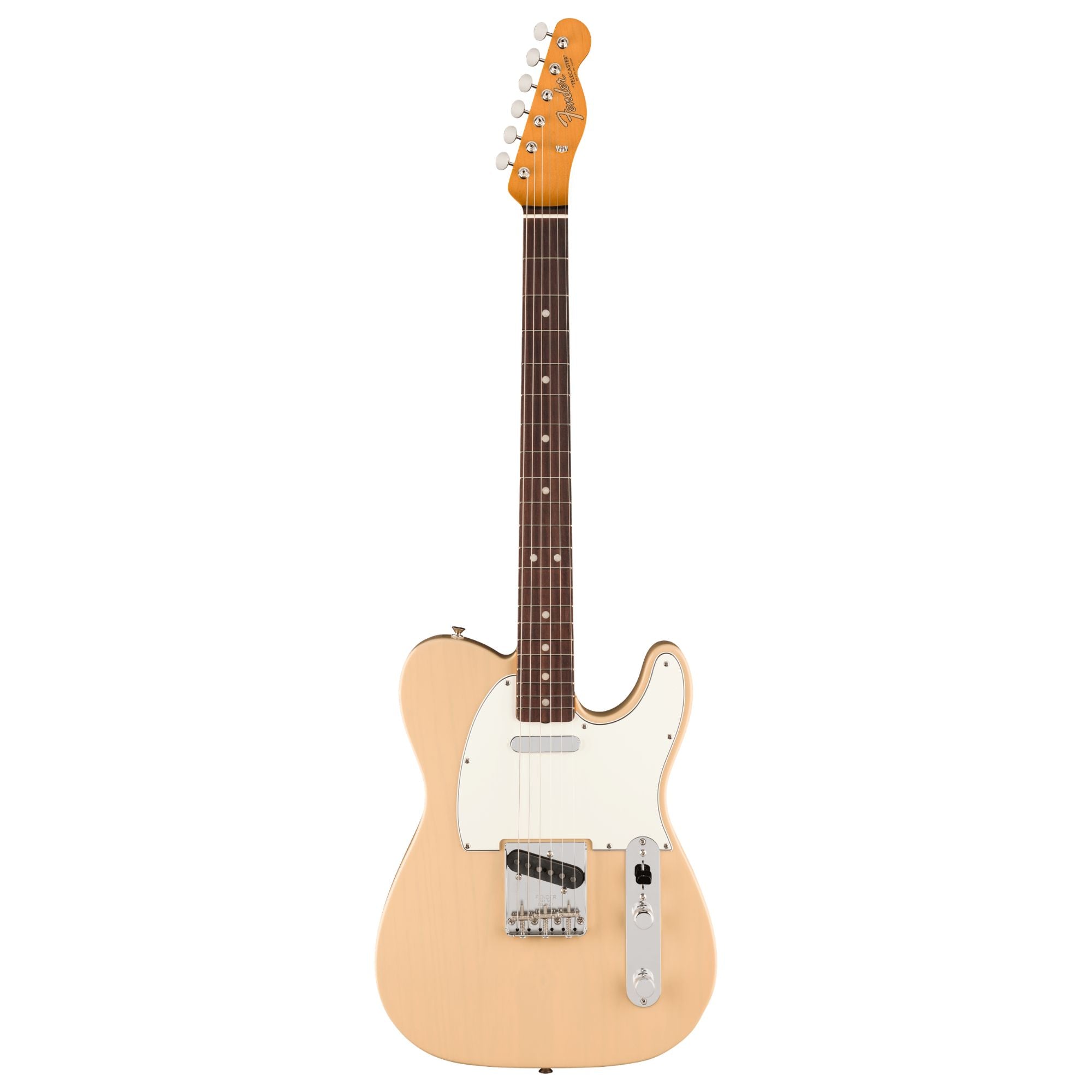 Fender Vintera III Mid '60s Telecaster RW FB electric guitar in vintage blond finish, with maple neck and single-cutaway body.