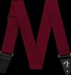 Fender Modern Tweed 2in Guitar Strap in Black/Red