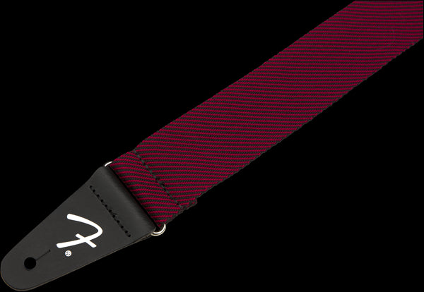 Fender Modern Tweed 2in Guitar Strap in Black/Red