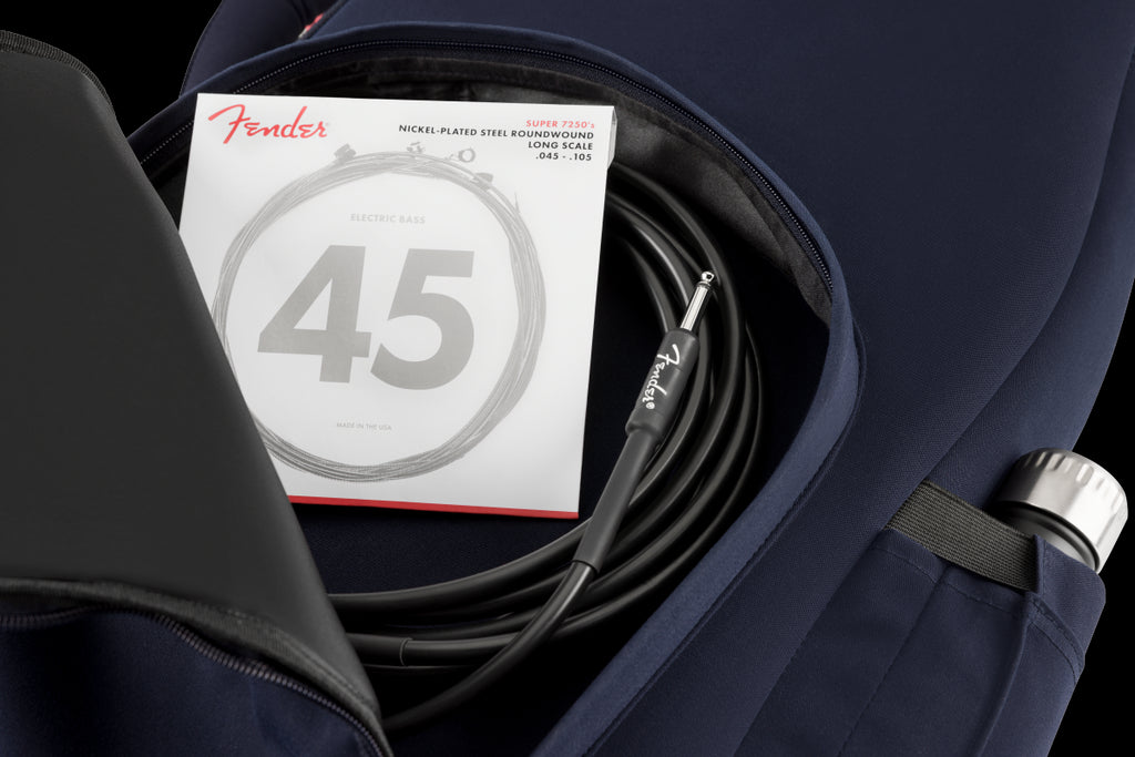 Fender Troubadour Electric Bass Gig Bag - Navy