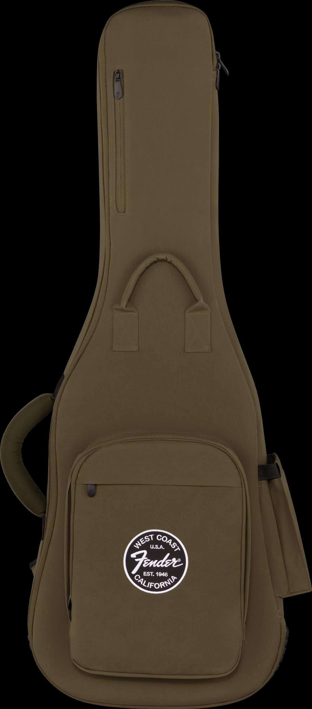 Fender Troubadour Electric Guitar Gig Bag - Olive