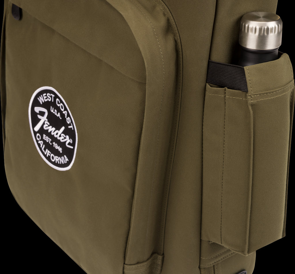 Fender Troubadour Electric Bass Gig Bag - Olive