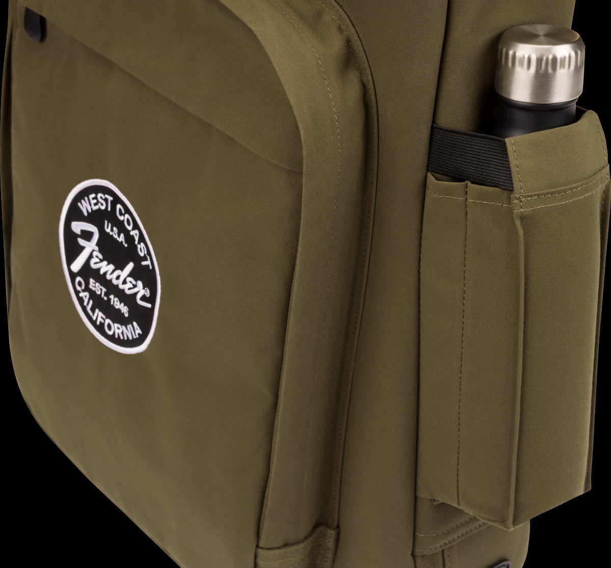 Fender Troubadour Electric Bass Gig Bag - Olive