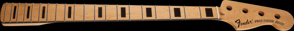 Neck - Precision Bass, 20 Medium Jumbo Frets, Block Inlay, Maple