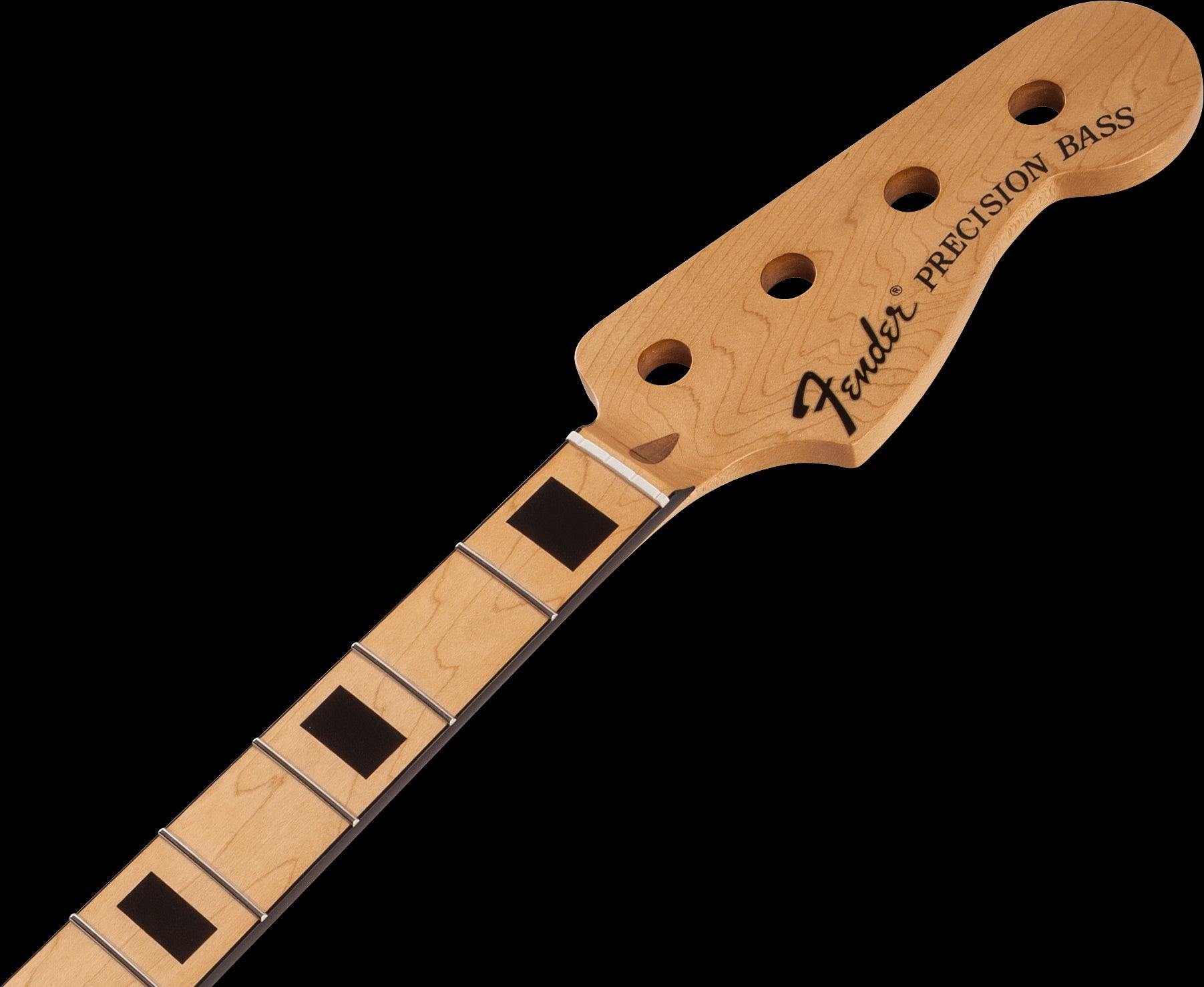 Neck - Precision Bass, 20 Medium Jumbo Frets, Block Inlay, Maple