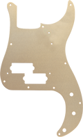 Fender Pickguard - 57 Precision Bass 10-Hole - Gold Anodized 1-Ply