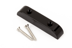 Fender vintage-style thumb-rest for Precision and Jazz Bass guitars, metal accessory with screw mounting for comfortable finger placement.