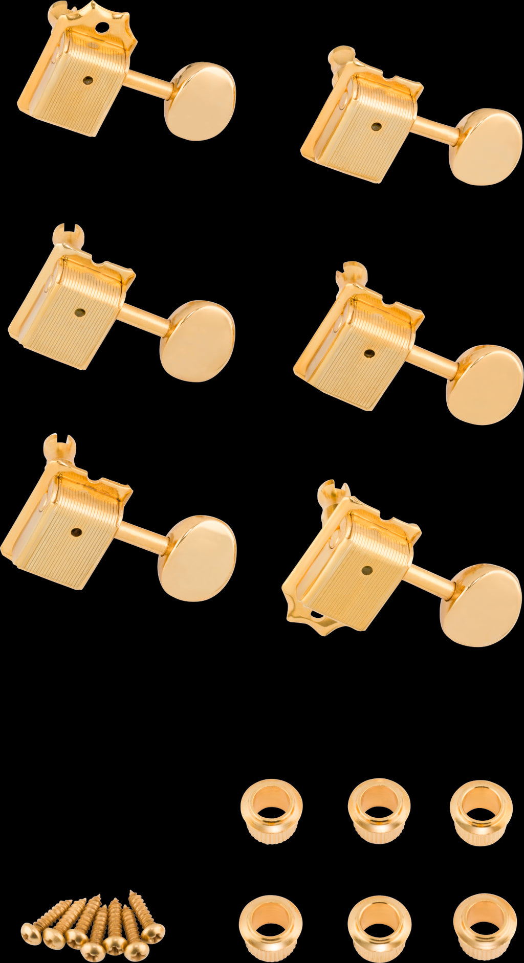Fender American Vintage Stratocaster/Telecaster Tuners - Gold (Set of 6)