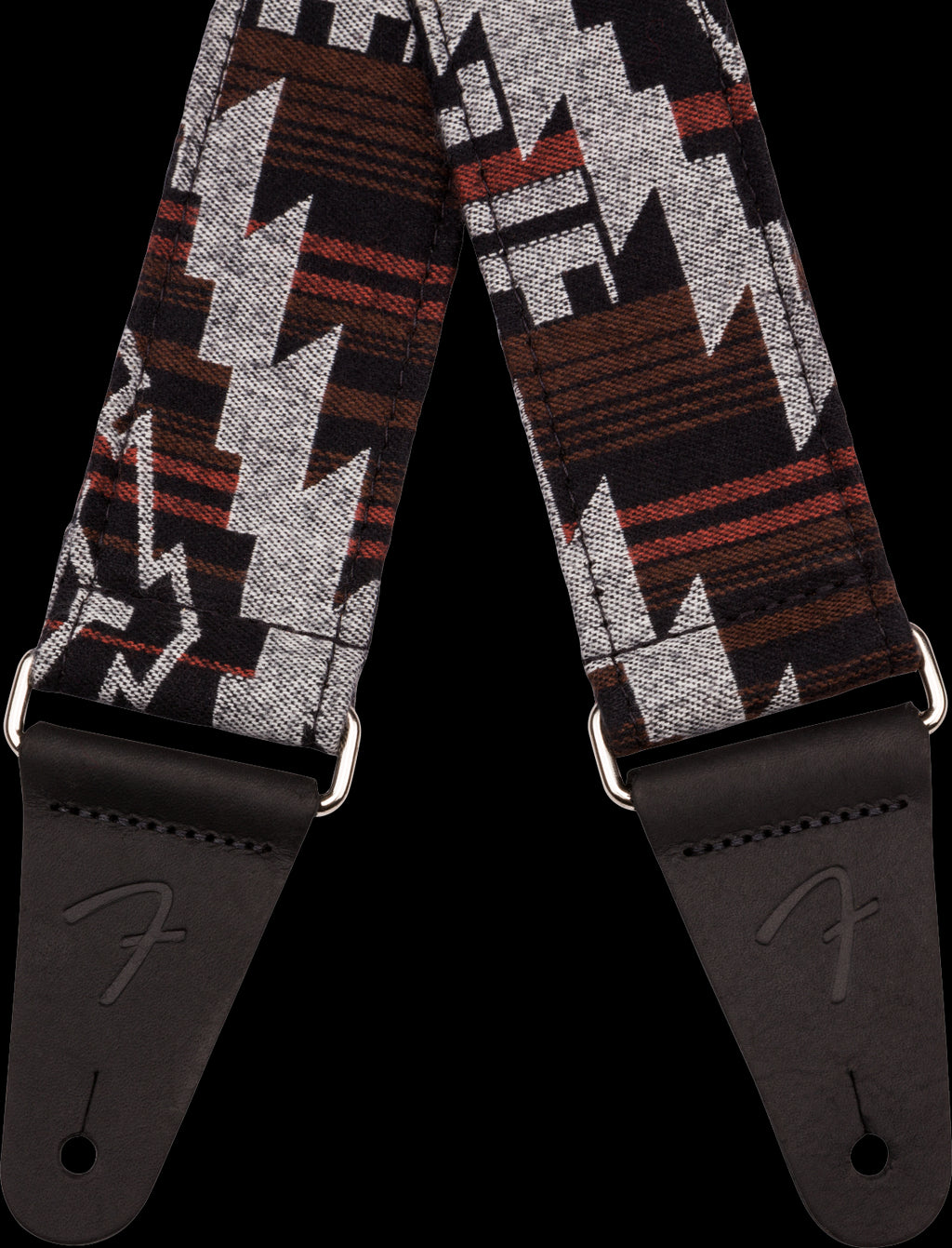Fender Zion Strap Black Aztec 2"