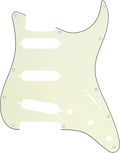 Fender Pickguard - Stratocaster SSS 11-Hole - Mint Green/Black/Mint Green 3-Ply