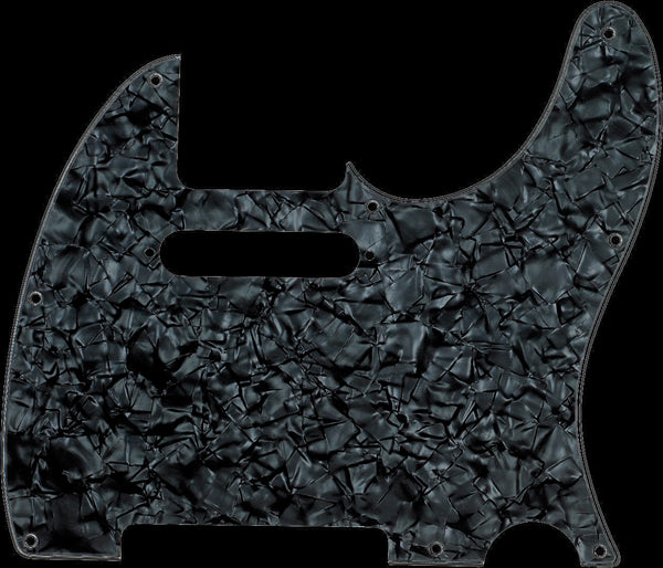 Fender Pickguard - Telecaster 8-Hole - Black Pearl 4-Ply