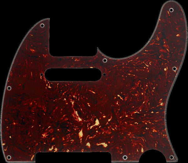 Fender Pickguard - Telecaster 8-Hole - Tortoise Shell 4-Ply
