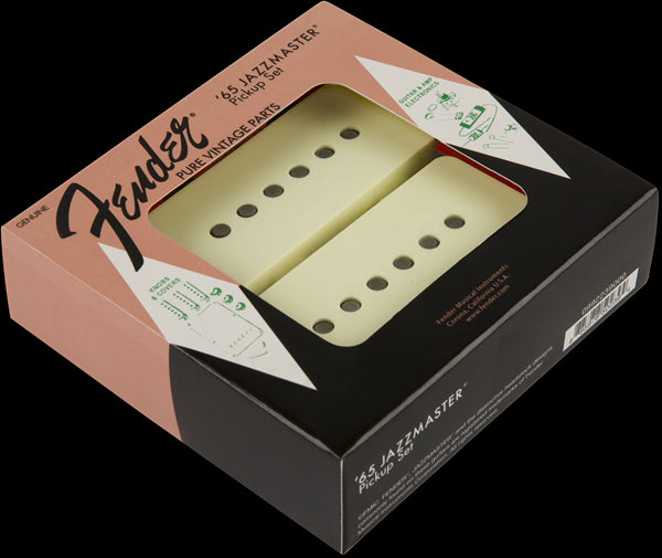 Fender Pure Vintage 65 Jazzmaster Pickup Set Vintage White (Set of 2)
