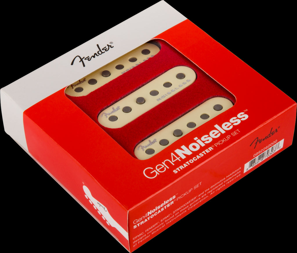 Fender Gen 4 Noiseless Stratocaster Pickups (Set of 3)