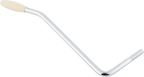 Chrome Fender Tremolo Arm for Standard Series Stratocaster guitar, shown installed with metal finish and mounting screw.