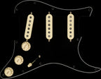 Fender Pre-Wired Pickguard Stratocaster SSS CS Custom 69s 3-Ply Black