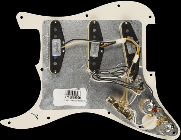 Fender Pre-Wired Pickguard Stratocaster SSS Texas Specials Tortoise Shell