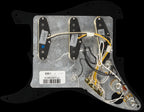 Fender Pre-Wired Pickguard Stratocaster SSS Texas Specials 3-Ply Black