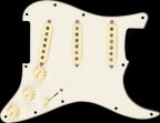 Fender Pre-Wired Pickguard Stratocaster SSS Texas Specials 3-Ply White
