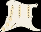 Fender Pre-Wired Pickguard Stratocaster SSS Tex-Mex 3-Ply White