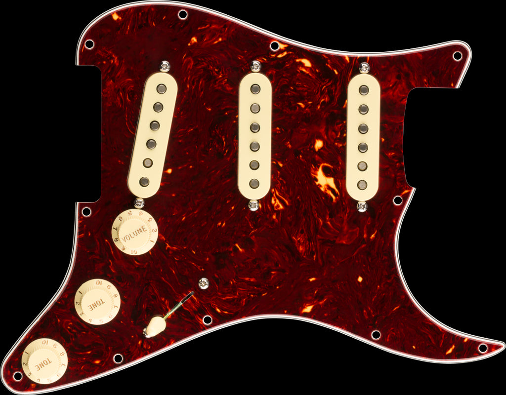 Fender Pre-Wired Pickguard Stratocaster SSS Original 57/62 Tortoise Shell