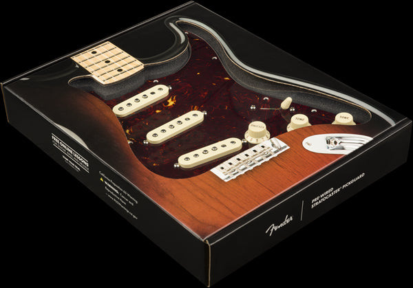 Fender Pre-Wired Pickguard Stratocaster SSS Original 57/62 Tortoise Shell