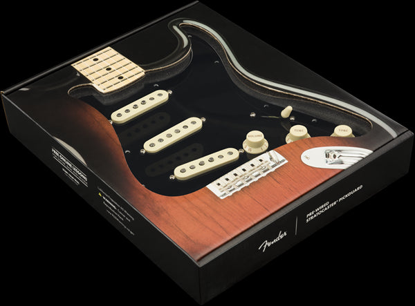 Fender Pre-Wired Pickguard Stratocaster SSS Original 57/62 3-Ply Black