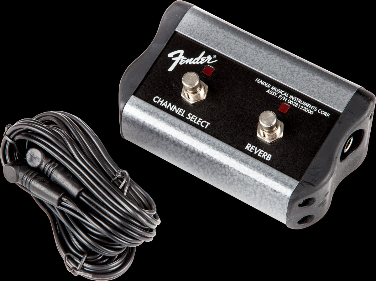 Fender 2 Button Footswitch Channel/Reverb On/Off 1/4" Jack