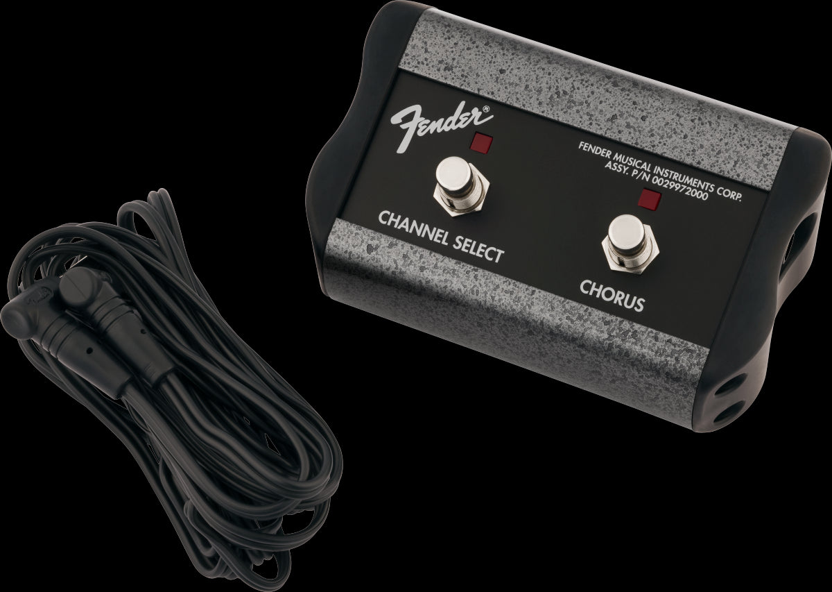 Fender 2 Button Footswitch Channel/Chorus On/Off 1/4" Jack