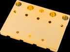 Fender HiMass 4-Str Bass Bridge Assembly w/Zinc Saddles - Gold