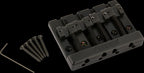 Fender HiMass 4-Str Bass Bridge Assembly w/Zinc Saddles - Black