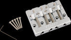 Fender HiMass 4 String Bass Bridge Assembly with Brass Saddles
