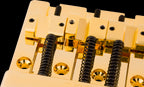 Fender HiMass 4-Str Bass Bridge Assembly w/Brass Saddles - Gold