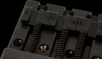 Fender HiMass 4-Str Bass Bridge Assembly w/Brass Saddles - Black
