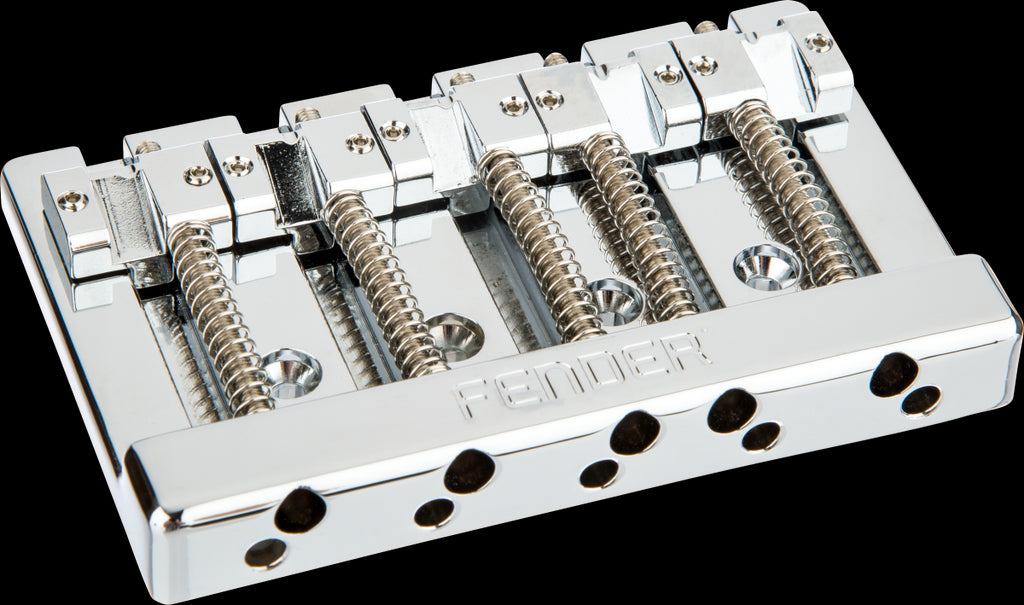 Bridge - HiMass™ 5-String Bass Wide Bridge Assembly With Zinc Saddles