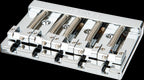 Bridge - HiMass™ 5-String Bass Wide Bridge Assembly With Zinc Saddles