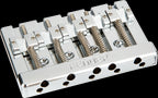 Bridge - HiMass™ 5-String Bass Narrow Bridge Assembly With Brass Saddles
