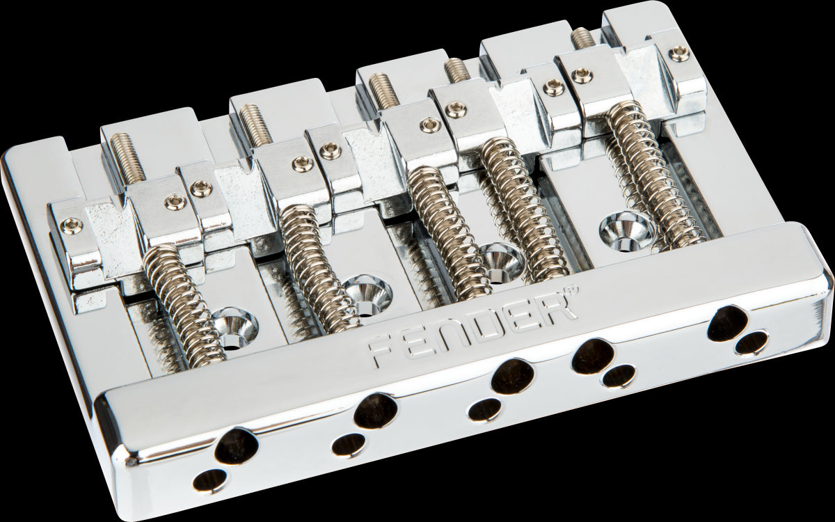 Bridge - HiMass™ 5-String Bass Narrow Bridge Assembly With Brass Saddles