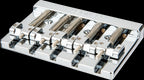 Bridge - HiMass™ 5-String Bass Narrow Bridge Assembly With Brass Saddles
