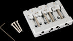Fender HiMass String-Thru 4-Str Bass Bridge w/Brass Saddles - Chrome
