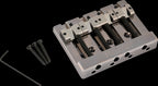 Fender HiMass String-Thru 4-Str Bass Bridge w/Brass Saddles - Black Chrome
