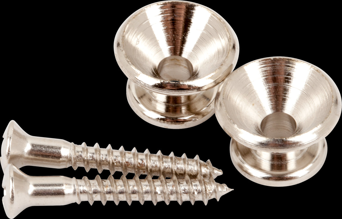 Fender Pure Vintage Strap Buttons - Nickel (Set of 2)