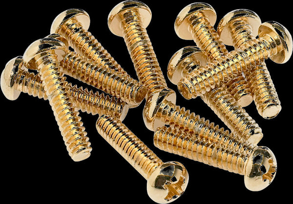 Fender Set of 12 Phillips pan-head screws (6-32x5/8) for mounting pickup selector switches"
