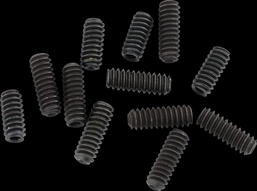 BRIDGE HEIGHT ADJ SCREW - AM STD LONG/SHORT (12) BLACK